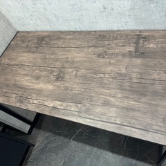 折りたためるウッドデスクの画像