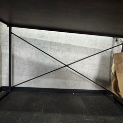 折りたためるウッドデスクの画像