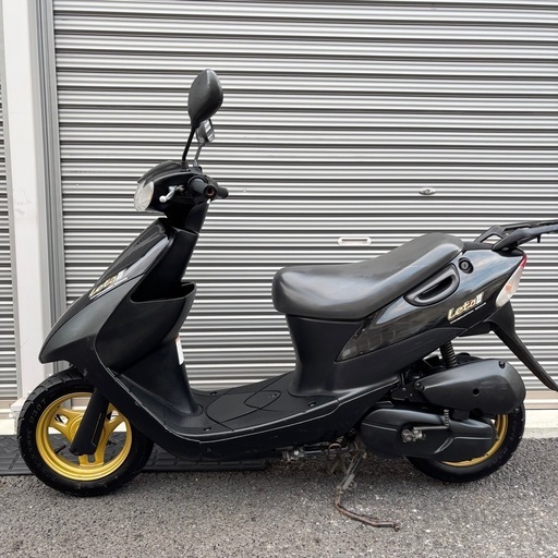 4320.高馬力2スト　レッツII バッテリー新品、金ホイール　千葉県柏市　即日配送、自走引き取りも可能