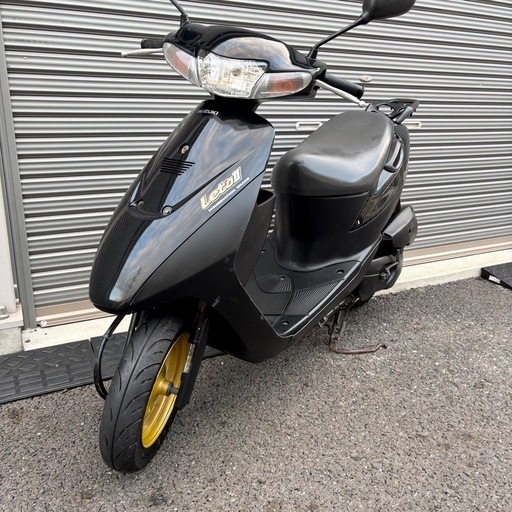 4320.高馬力2スト　レッツII バッテリー新品、金ホイール　千葉県柏市　即日配送、自走引き取りも可能