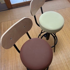 美品　カウンターチェアの画像