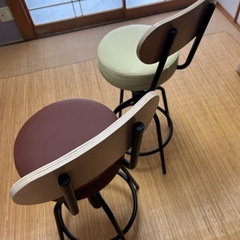 美品　カウンターチェアの画像