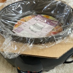 【新品】電気鍋 グリルパンの画像