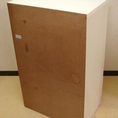 美品　おしゃれ　幅550×奥行350×高さ884 アート50 日本製 キャビネット ホワイト 白の画像