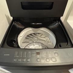 2024年新品購入★IRIS OHYAMA 全自動洗濯機 TNI-45A1-B 4.5kg ブラックの画像