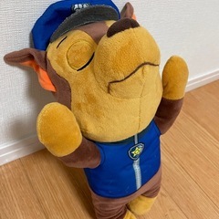 【パウパトロール】チェイスぬいぐるみの画像