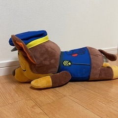 【パウパトロール】チェイスぬいぐるみの画像