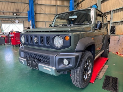 ジムニーシエラ　純正フロント、サイドガーニッシュ