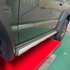 ジムニーシエラ　純正フロント、サイドガーニッシュの画像