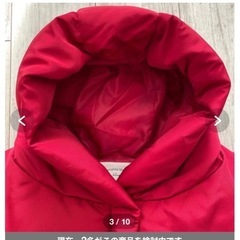 samansa mos2 blue L size 極厚ダウン　美品の画像