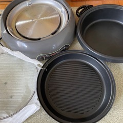 【美品】電気鍋 焼肉プレートの画像