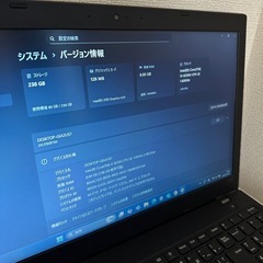 ThinkPad L580 Windows ノートPC Core i5 SSD搭載の画像