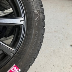 NBoxスタッドレスタイヤホイール付きナット収納袋付き！155/65R14の画像