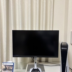 大阪出品｜PS5ディスク版＋27インチ4Kモニター（美品・おまけ付き） の画像