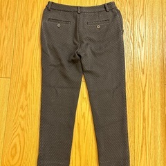 Aquascutum ブラック スラックスの画像