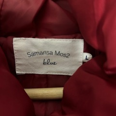 samansa mos2 blue ダウンジャケット早い者勝ち安い！の画像