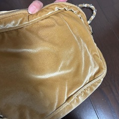 ローリーズファーム　激可愛　ベロア調　鎖ショルダーの画像