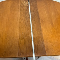 折りたたみダイニングテーブル + イス4脚 の画像