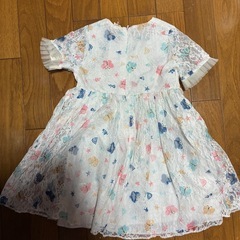 薄手110白　ワンピースの画像