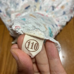 薄手110白　ワンピースの画像