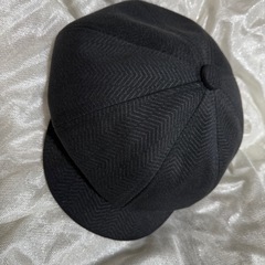 キャスケット　ブラックの画像