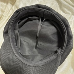 キャスケット　ブラックの画像