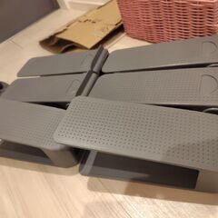 靴ホルダー シューズラック 6個 ニトリの画像