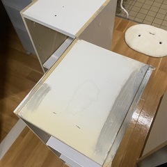 カラーボックス2個の画像