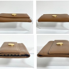 BVLGARI ブルガリ クラシコ キーケース ブラウン メンズ レディースの画像