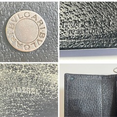 BVLGARI ブルガリ クラシコ キーケース メンズ レディース 黒の画像