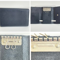 BVLGARI ブルガリ クラシコ キーケース メンズ レディース 黒の画像