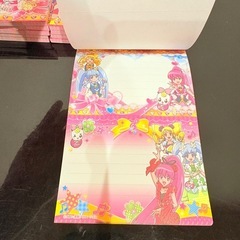 ハピネスチャージプリキュア! B7シールつきメモ10冊の画像