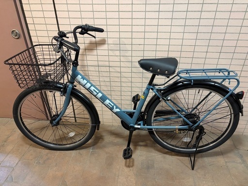 購入から1ヶ月　購入証明あり　自転車 6段ギア 27インチ 購入証明あり 防犯登録解除済み