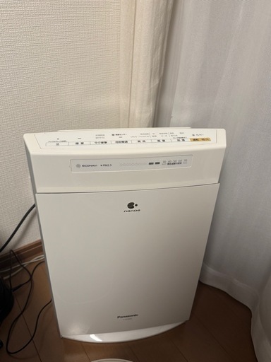 Panasonic空気清浄機　加湿器付き