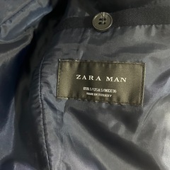 ネイビー　ジャケット　メンズ　Sサイズ　ZARAの画像