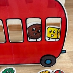 保育　パネルシアター　おべんとうバスの画像