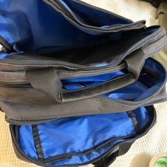 ブラック 多機能バックパックの画像