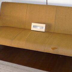 無料配達します🚚昭和レトロ💖高級３人掛けソファー💖幅162㎝💖の画像