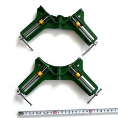 SK11 コーナークランプ SKC-1 (2個セット) + C型クランプ 100mmの画像