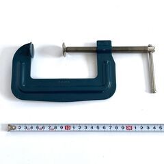 SK11 コーナークランプ SKC-1 (2個セット) + C型クランプ 100mmの画像