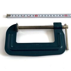 SK11 コーナークランプ SKC-1 (2個セット) + C型クランプ 100mmの画像