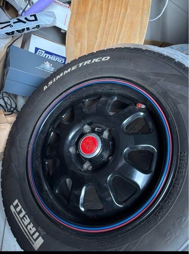 215/65R16 ピレリ スタッドレス 4本 SUV・ミニバン用自家製ホワイトレター