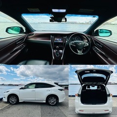 トヨタハリアーハイブリットプレミアム アドバンスパッケージ。AVU65W JBLサウンドシステムハーフレザーシート360度カメラパワーバックではパワーシートHYBRID 神戸市の画像