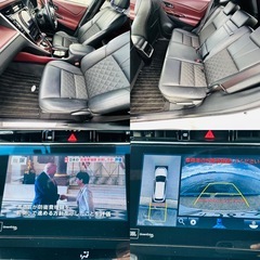 トヨタハリアーハイブリットプレミアム アドバンスパッケージ。AVU65W JBLサウンドシステムハーフレザーシート360度カメラパワーバックではパワーシートHYBRID 神戸市の画像