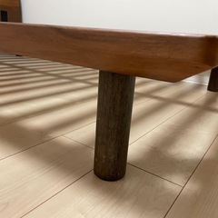 無印良品 セミダブル ウォールナットの画像