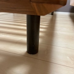 無印良品 シングルベット　ウォールナットの画像