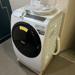 美品　日立　洗剤自動投入BD-SX110EL ドラム式洗濯乾燥機　2021年購入の画像