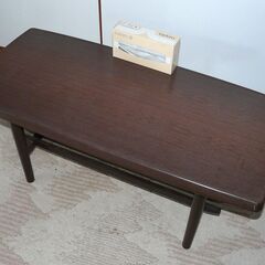 無料配達します🚚しっかりしたセンターテーブル💖幅103×奥行47×高さ49㎝💖の画像