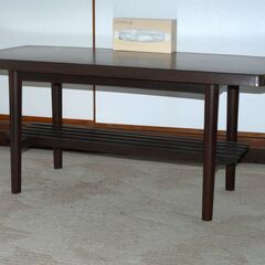 無料配達します🚚しっかりしたセンターテーブル💖幅103×奥行47×高さ49㎝💖の画像