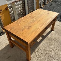 🌟mam🌟 マム 無垢材 オイル塗装 リビングテーブル ローテーブル 木製の画像